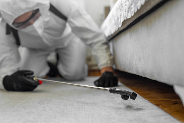 Professional Rodent Control technician working in Prien, LA